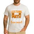 I Don't Need A Costume I'm Math Teacher Costume Halloween Men's Casual T-Shirt White I Don't Need A Costume I'm Math Teacher Costume Halloween Men's Casual T-Shirt White