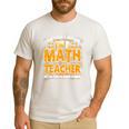 I Don't Need A Costume I'm A Math Teacher Halloween Men's Casual T-Shirt White I Don't Need A Costume I'm A Math Teacher Halloween Men's Casual T-Shirt White