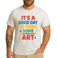Drawing Art Artist Teacher It’s A Good Day To Make Some Art Men's Casual T-Shirt White