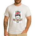 Early Head Start Life Messy Bun Back To School Teacher Women Men's Casual T-Shirt White