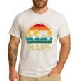 Easily Distracted By Maps Geography Teacher Men's Casual T-Shirt White Easily Distracted By Maps Geography Teacher Men's Casual T-Shirt White