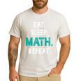 Eat Sleep Math Repeat Math Teacher Men Women Girls Kids Men's Casual T-Shirt White Eat Sleep Math Repeat Math Teacher Men Women Girls Kids Men's Casual T-Shirt White