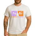 Elements Of Halloween Fear Periodically Chemistry Teacher Men's Casual T-Shirt White Elements Of Halloween Fear Periodically Chemistry Teacher Men's Casual T-Shirt White