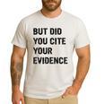 English Teacher But Did You Cite Your Evidence Men's Casual T-Shirt White