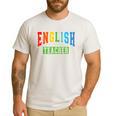 English Teacher Men Women Grammar Class English Teacher Men's Casual T-Shirt White English Teacher Men Women Grammar Class English Teacher Men's Casual T-Shirt White