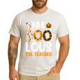 Faboolous ESL ESOL Teacher Spooky Teacher Halloween Costume For Men Women Men's Casual T-Shirt White