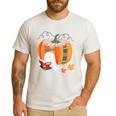 Fall Book Pumpkin Ghost Reading Books Halloween Teacher Men's Casual T-Shirt White Fall Book Pumpkin Ghost Reading Books Halloween Teacher Men's Casual T-Shirt White