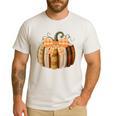 Fall Book Pumpkin Halloween Teacher Librarian Thanksgiving Men's Casual T-Shirt White
