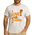 Fall In Love With Teaching 1st Grade Teacher Thanksgiving For Men Women Girls Kids Men's Casual T-Shirt White Fall In Love With Teaching 1st Grade Teacher Thanksgiving For Men Women Girls Kids Men's Casual T-Shirt White