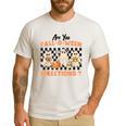 Are You Fall-O-Ween Directions Halloween Ghost Fall Teacher Men's Casual T-Shirt White Are You Fall-O-Ween Directions Halloween Ghost Fall Teacher Men's Casual T-Shirt White