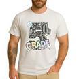 First Day Of Fifth Grade Composition Notebook Teacher Men's Casual T-Shirt White