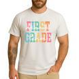 First Grade Dream Team Back To School 1st Grade Teacher Men's Casual T-Shirt White First Grade Dream Team Back To School 1st Grade Teacher Men's Casual T-Shirt White