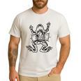 Frog Dissection Biology Anatomy Lab Science Teacher Men's Casual T-Shirt White Frog Dissection Biology Anatomy Lab Science Teacher Men's Casual T-Shirt White