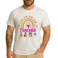 Future Kids Career Teacher Rainbow Boy Girl Graduations Men's Casual T-Shirt White Future Kids Career Teacher Rainbow Boy Girl Graduations Men's Casual T-Shirt White