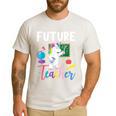 Future Teacher School Teacher Female Men's Casual T-Shirt White Future Teacher School Teacher Female Men's Casual T-Shirt White
