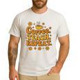 Groovy Coffee Teach Repeat Retro Teacher Men's Casual T-Shirt White Groovy Coffee Teach Repeat Retro Teacher Men's Casual T-Shirt White