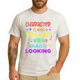 Growth Mindset Teacher Positive Message Inspirational Quote Men's Casual T-Shirt White Growth Mindset Teacher Positive Message Inspirational Quote Men's Casual T-Shirt White