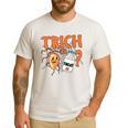 Halloween Medical Lab Science Microbiology Scientist Teacher Men Women Men's Casual T-Shirt White Halloween Medical Lab Science Microbiology Scientist Teacher Men Women Men's Casual T-Shirt White