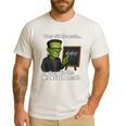 Halloween Monster Math Pun Teacher Humor Men's Casual T-Shirt White