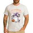 Halloween Teacher Trade Students For Candy Costume Women Men's Casual T-Shirt White