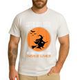 Halloween Teacher Witch Lets Eat Kids Punctuation Men's Casual T-Shirt White Halloween Teacher Witch Lets Eat Kids Punctuation Men's Casual T-Shirt White