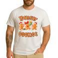 Hangin With My Cookies Gingerbread Men Women Xmas Teacher Men's Casual T-Shirt White