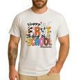 Happy First Day Of School PE Teacher Life Back To School Men's Casual T-Shirt White Happy First Day Of School PE Teacher Life Back To School Men's Casual T-Shirt White