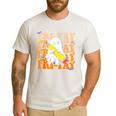 Happy Fri-Yay Friday Lovers Groovy Teacher Life Halloween Men's Casual T-Shirt White Happy Fri-Yay Friday Lovers Groovy Teacher Life Halloween Men's Casual T-Shirt White