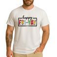 Happy Fri-Yay Friday Lovers Teacher Fri Yay Weekend Men's Casual T-Shirt White