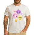 Happy To See Your Face Teacher Flower Back To School Men's Casual T-Shirt White Happy To See Your Face Teacher Flower Back To School Men's Casual T-Shirt White