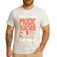 Having a Weird Music Teacher Builds Character Music Teacher Men's Casual T-Shirt White Having a Weird Music Teacher Builds Character Music Teacher Men's Casual T-Shirt White