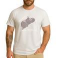 Hippotenuse Hippo Angle Function Hypotenuse Math Teacher Men's Casual T-Shirt White Hippotenuse Hippo Angle Function Hypotenuse Math Teacher Men's Casual T-Shirt White