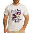 Hocus Pocus I Need Coffee To Focus Halloween Teacher Men's Casual T-Shirt White Hocus Pocus I Need Coffee To Focus Halloween Teacher Men's Casual T-Shirt White