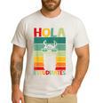 Hola Estudiantes Spanish Teacher Back To School 2025 Men's Casual T-Shirt White Hola Estudiantes Spanish Teacher Back To School 2025 Men's Casual T-Shirt White