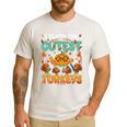 Humor I Teach The Cutest Turkeys Thanksgiving Teacher Men's Casual T-Shirt White Humor I Teach The Cutest Turkeys Thanksgiving Teacher Men's Casual T-Shirt White