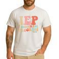 IEP I Encourage Progress Special Education Teacher Graphics Men's Casual T-Shirt White IEP I Encourage Progress Special Education Teacher Graphics Men's Casual T-Shirt White