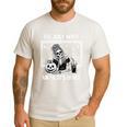 I'Ll Just Wait Until It's Quiet Halloween Teacher Mom Men's Casual T-Shirt White