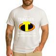 I'm a Teacher What's Your Superpower Teacher Men's Casual T-Shirt White I'm a Teacher What's Your Superpower Teacher Men's Casual T-Shirt White