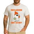 Inclusion Isn't Scary Shirt Halloween SLP Sped Teacher Men's Casual T-Shirt White Inclusion Isn't Scary Shirt Halloween SLP Sped Teacher Men's Casual T-Shirt White