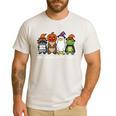 Inclusion Isn't Scary SLP Halloween Sped Teacher Animal Men's Casual T-Shirt White