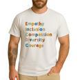 Inclusive Teacher Diversity Inclusion Empathy Teacher Team Men's Casual T-Shirt White Inclusive Teacher Diversity Inclusion Empathy Teacher Team Men's Casual T-Shirt White