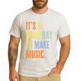 It's A Good Day To Make Music Music Lover Teacher Men's Casual T-Shirt White