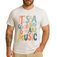 It's A Good Day To Make Music Musician Band Music Teacher Men's Casual T-Shirt White It's A Good Day To Make Music Musician Band Music Teacher Men's Casual T-Shirt White