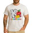 K Is For Kindergarten Teacher Pencil Apple Back To School Men's Casual T-Shirt White