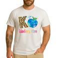 K Is For Kindergarten Teacher Tie Dye Back To School Kinder For Men Women Girls Kids Men's Casual T-Shirt White