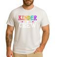 Kinder Crew Kindergarten Teacher 1st Day Of School Men's Casual T-Shirt White