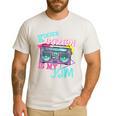 Kindergarten Is My Jam Cute Teacher Shirt 80's 90's Styl Men's Casual T-Shirt White Kindergarten Is My Jam Cute Teacher Shirt 80's 90's Styl Men's Casual T-Shirt White