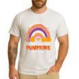 Kindergarten Teacher Pumpkin Patch Cute Men's Casual T-Shirt White Kindergarten Teacher Pumpkin Patch Cute Men's Casual T-Shirt White