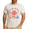 Kiss Your Brain Sped Teacher Appreciation Back To School Kid Men's Casual T-Shirt White