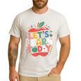 Let's Learn Today Teacher Motivational Back To School Men's Casual T-Shirt White